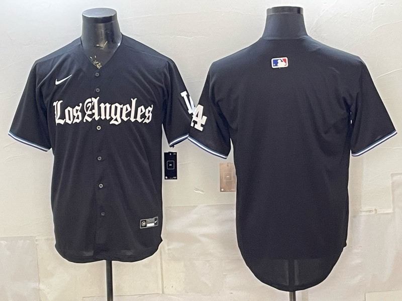 Men Los Angeles Dodgers blank black Game 2026 Nike MLB Jersey 4014003->los angeles dodgers->MLB Jersey